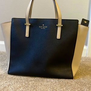 Kate Spade Purse - black & cream